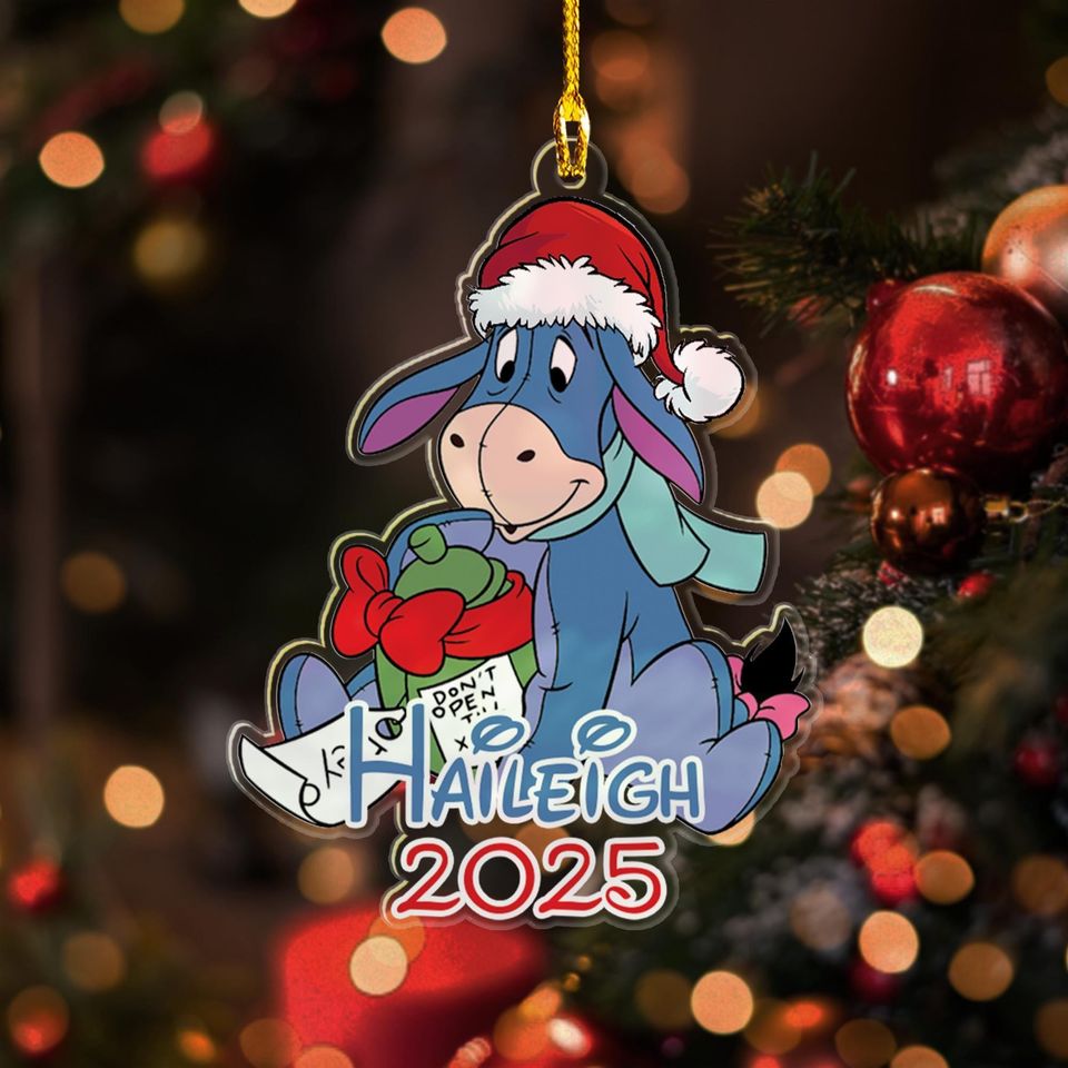Disney Ornament Customized Disney 2025 Christmas Tree Decor