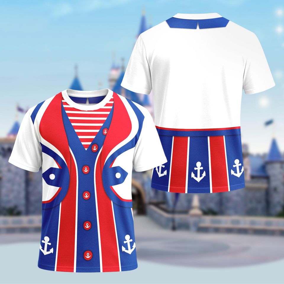 Halloween Costume T-shirt, Disney Cruise Line Halloween Cosplay