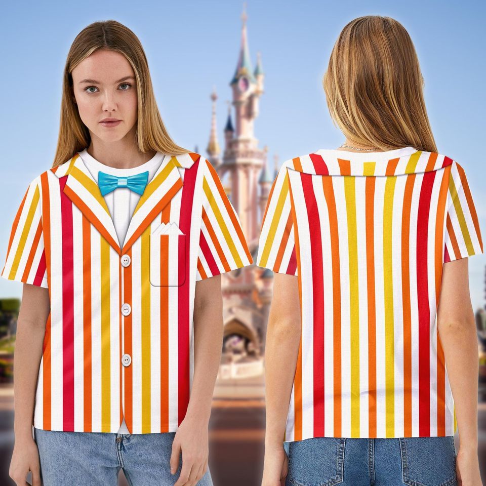 Mary Poppins Bert Jacket Costume, Disney Bert Jacket Shirt