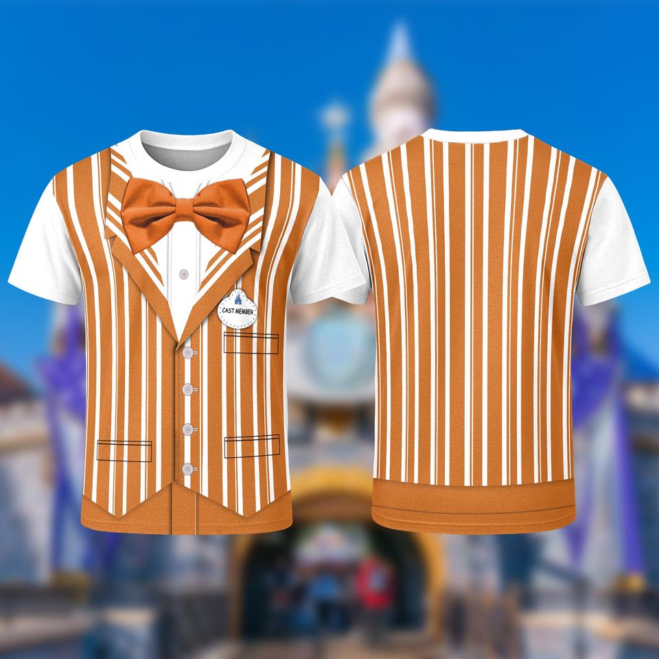 Disney The Dapper Dans Character 3D Costume Cosplay Shirt
