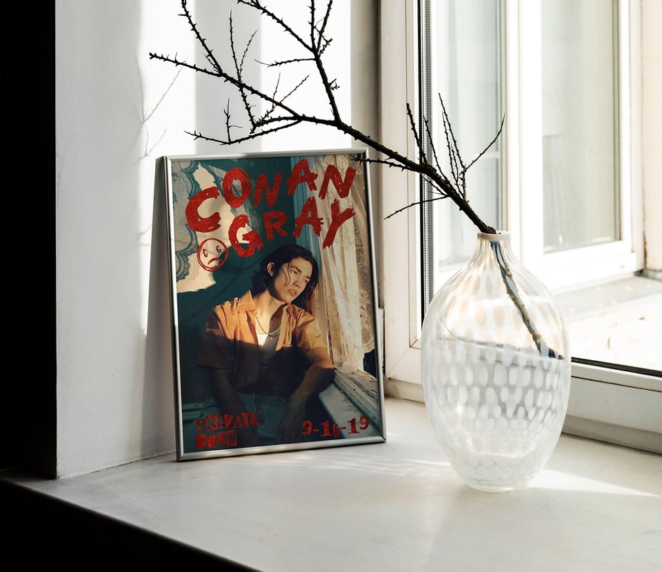 Conan Gray Poster | Artist Poster | Room Decor | Wall Decor | Music Decor