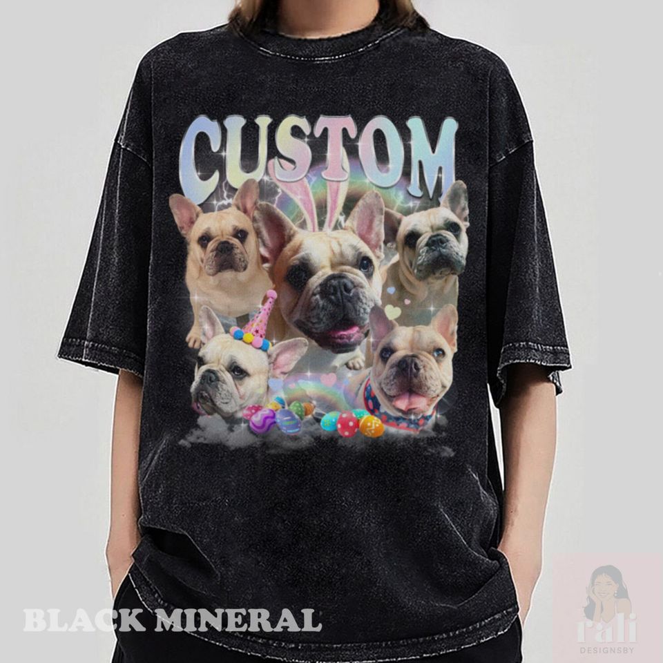 Custom Pet Bootleg Comfort Colors Easter Day Shirt