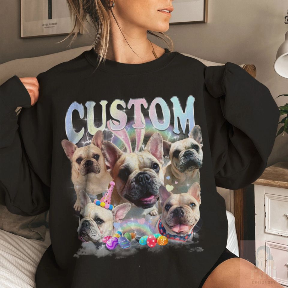 Custom Pet Bootleg Comfort Colors Easter Day Shirt