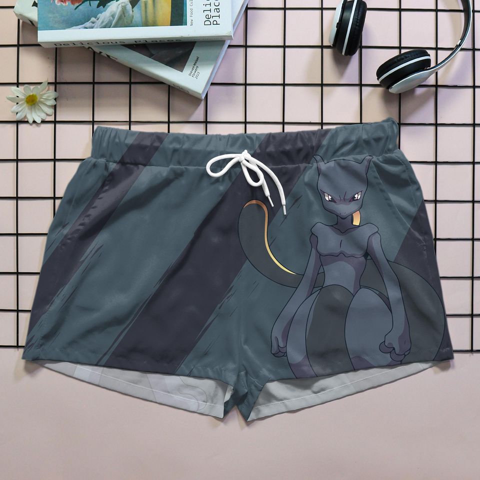 Mewtwo Hawaiian Shirt - Summer Button Up and Shorts Set