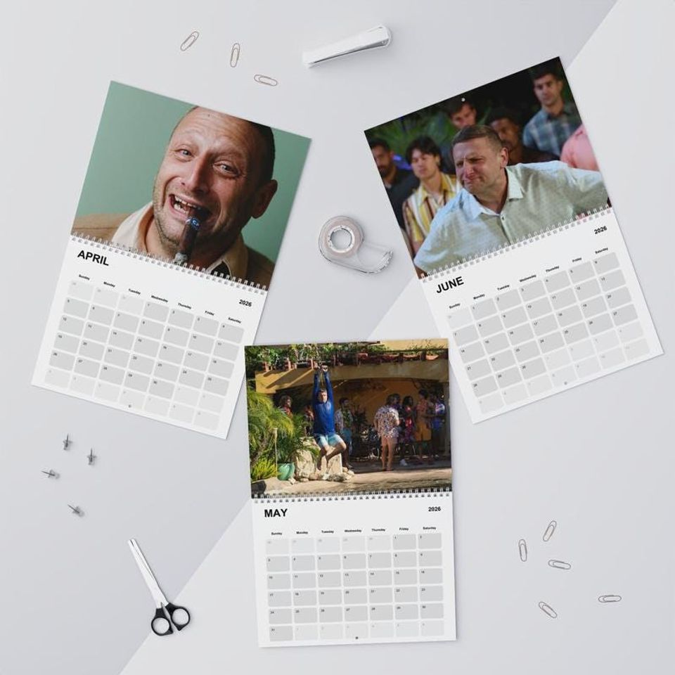 2026 Tim Robinson Calendar & Planner  Modern Wall Calendar, Funny Christmas Gift, Holiday Calendar for Fans and Collectors