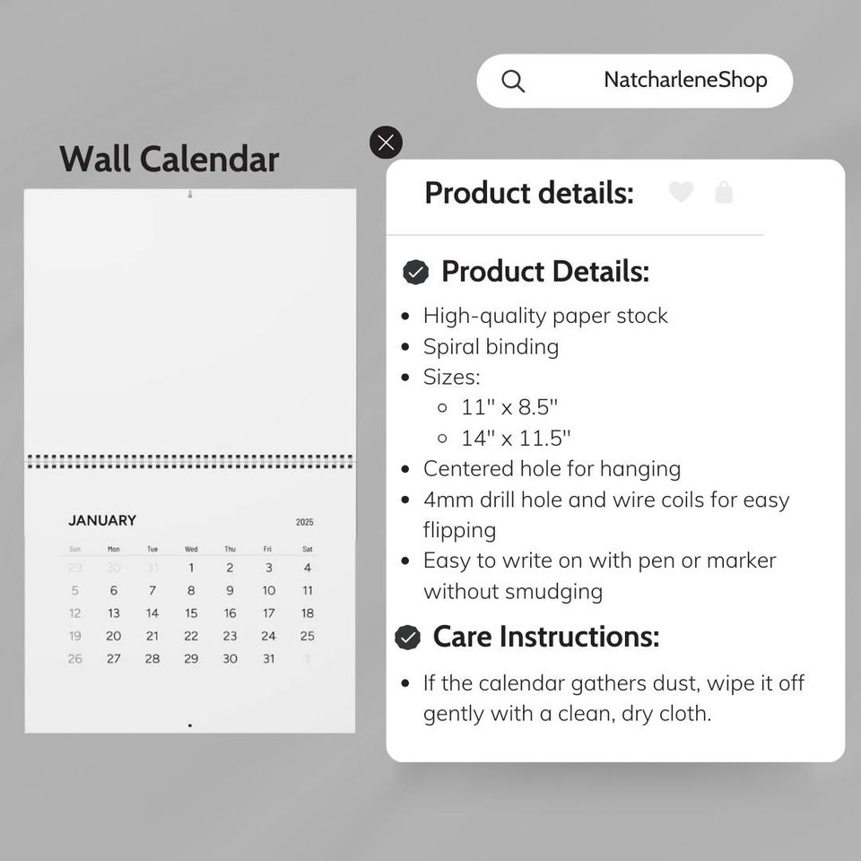 2026 Tim Robinson Calendar & Planner  Modern Wall Calendar, Funny Christmas Gift, Holiday Calendar for Fans and Collectors