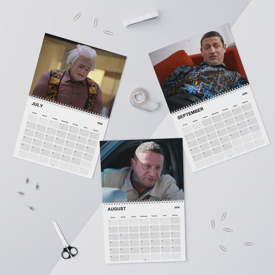 2026 Tim Robinson Calendar & Planner  Modern Wall Calendar, Funny Christmas Gift, Holiday Calendar for Fans and Collectors