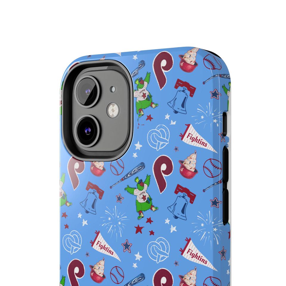 Playful Sports Philly Philadelphia Phillies Phone Case iPhone