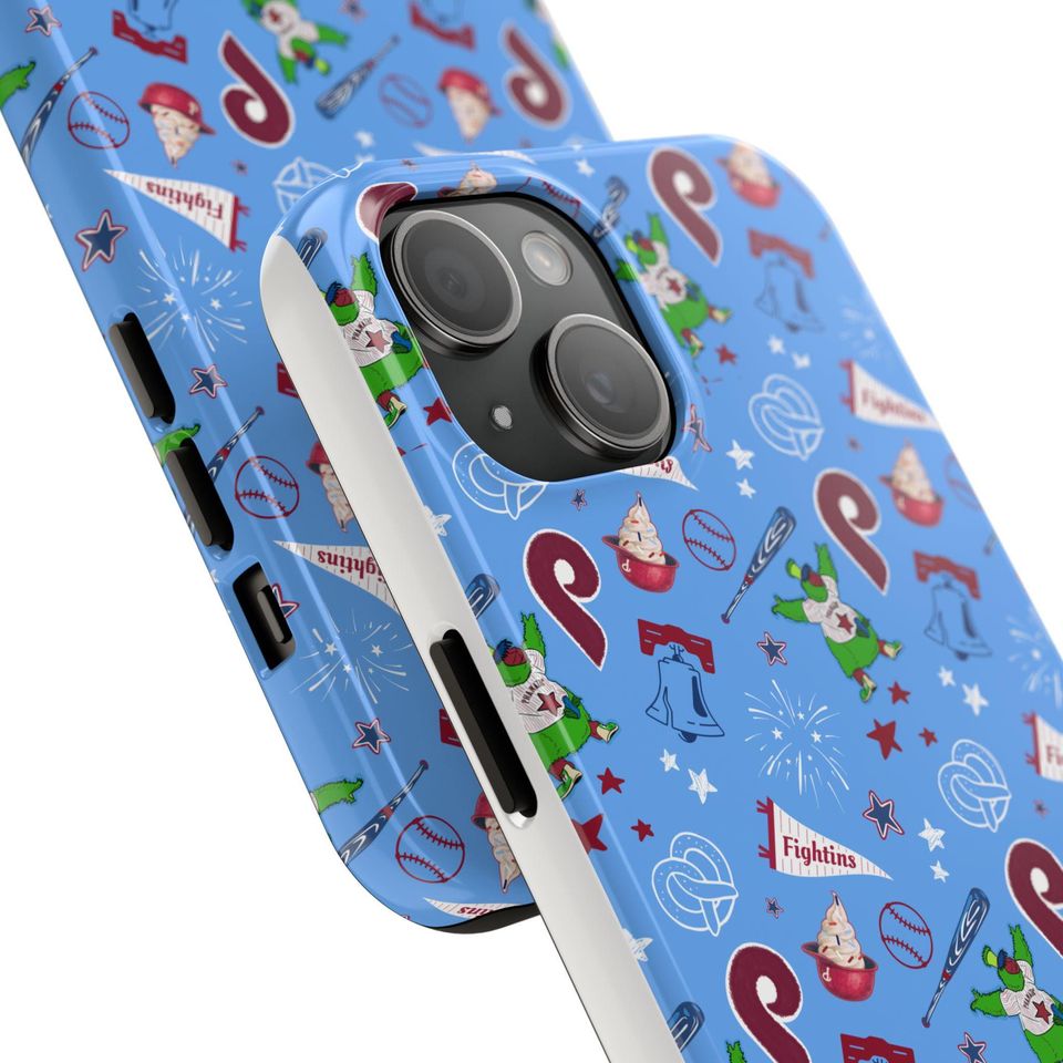 Playful Sports Philly Philadelphia Phillies Phone Case iPhone