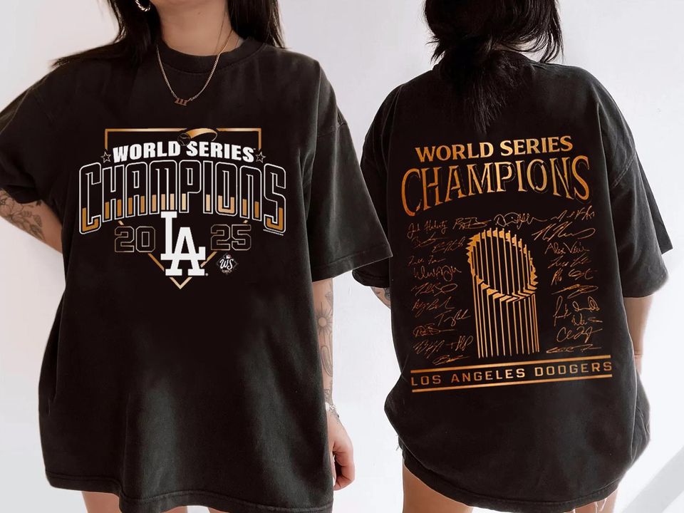 Comfort Colors Champions 2025 tee, 2025 Lets Go Los Angeles, Champions shirt
