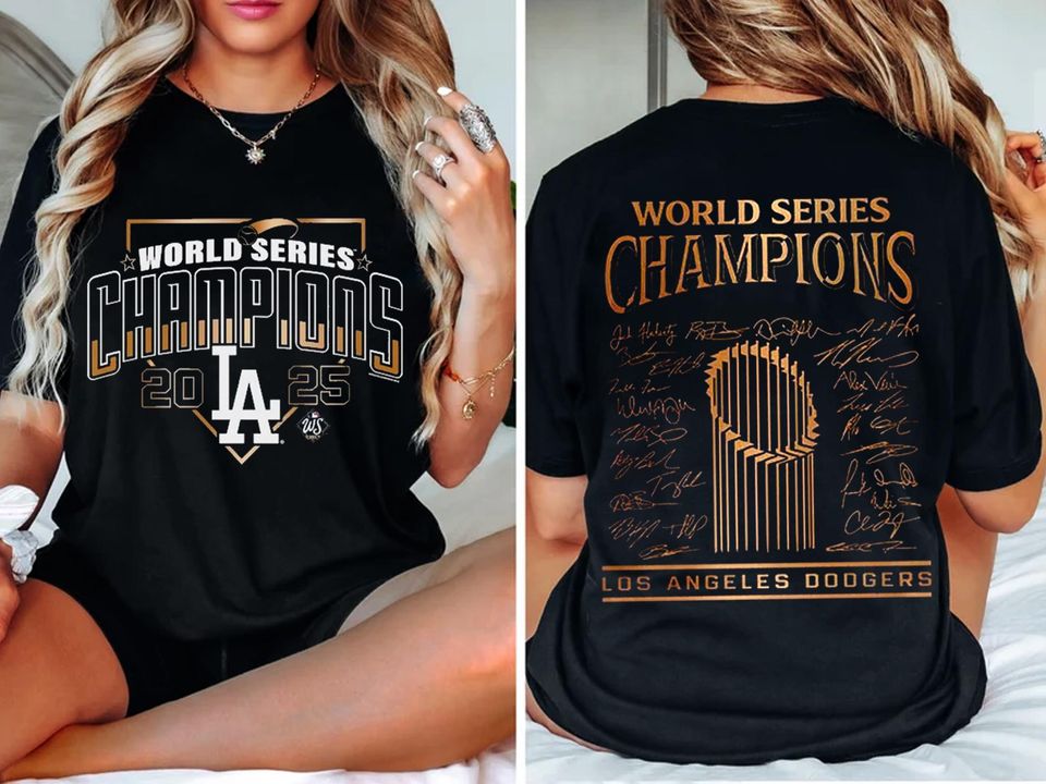 Comfort Colors Champions 2025 tee, 2025 Lets Go Los Angeles, Champions shirt