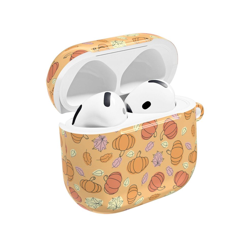 Autumn Pumpkin AirPod Case | Fall Vibes, Cute Wireless Earbud Holder