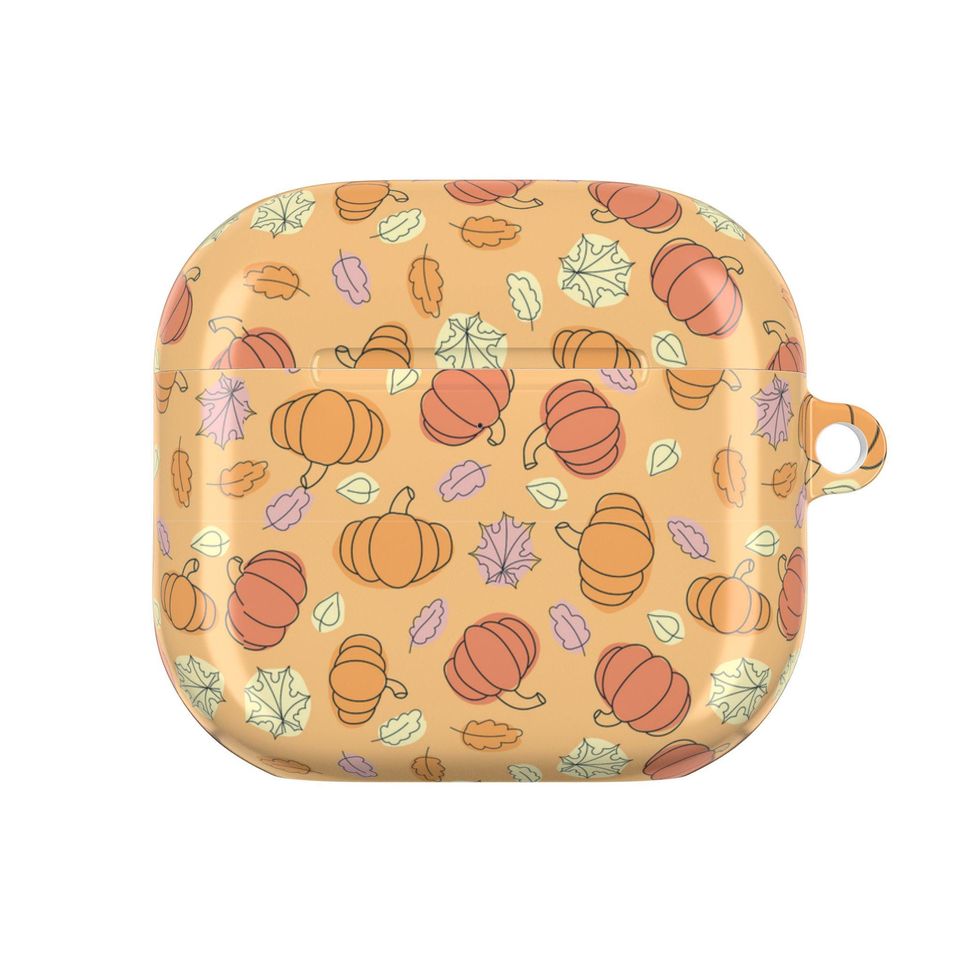 Autumn Pumpkin AirPod Case | Fall Vibes, Cute Wireless Earbud Holder