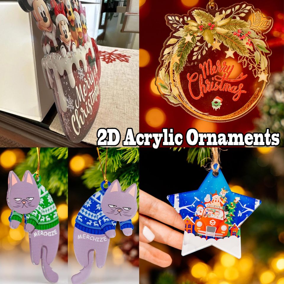 Derpy Blue Tiger Ornament, Derpy Tiger Ornament, K-Pop Huntrix Demon Hunter