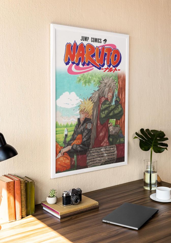 Narutoo x Jiraiya Anime Poster
