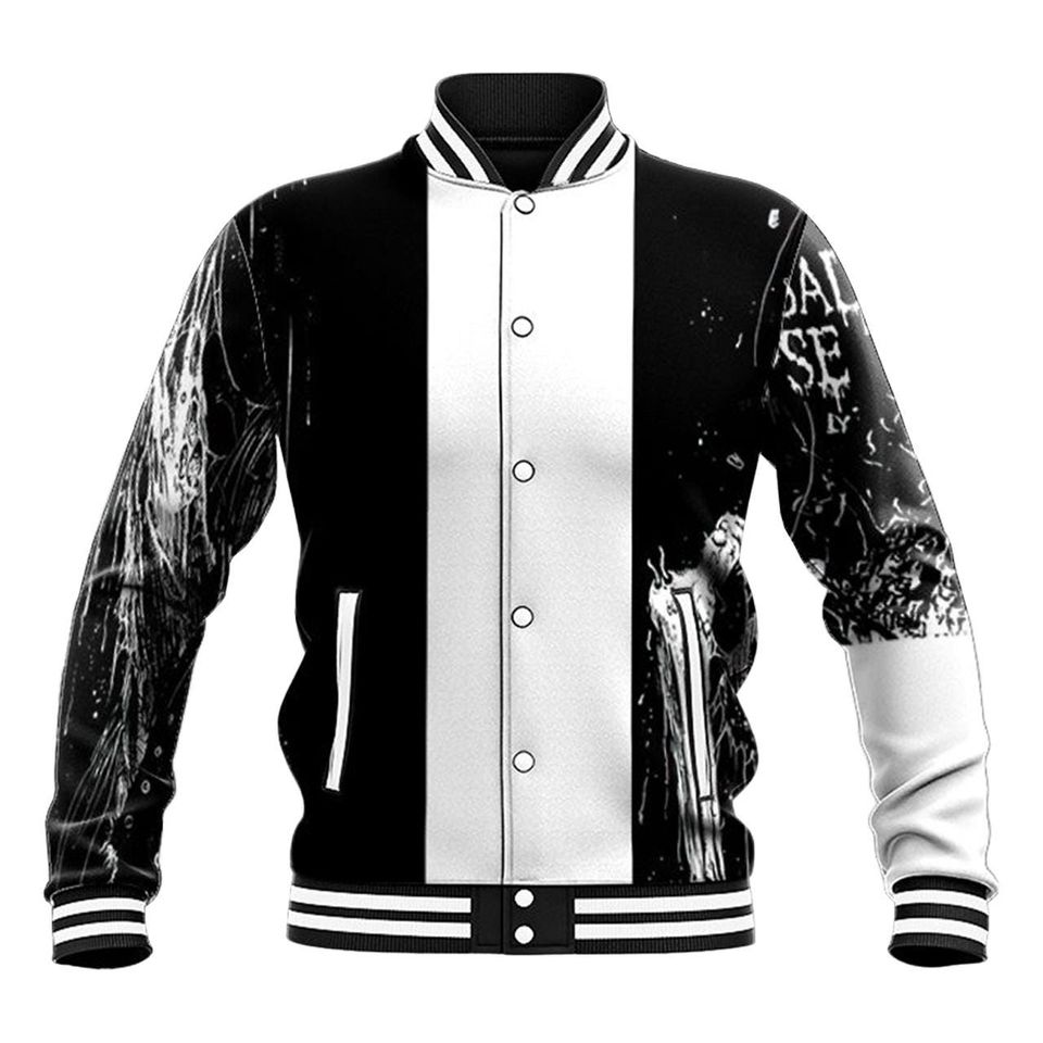 Cannibal Corpse Skeleton Ghost Jersey Varsity Jacket, Baseball Jacket, Gift For Him, Gift For Friend