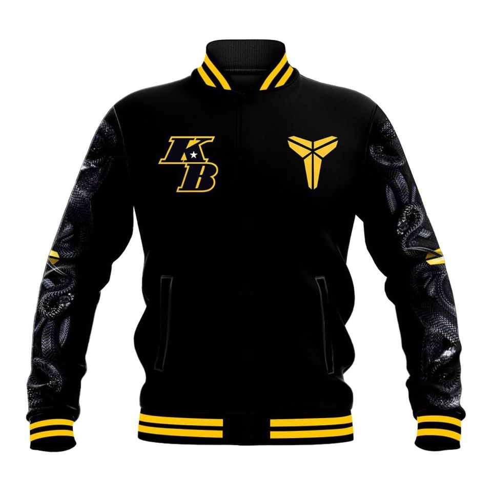 Kobe Bryant New Baseball Jacket For Fan, Gift For Him, Gift For Friend