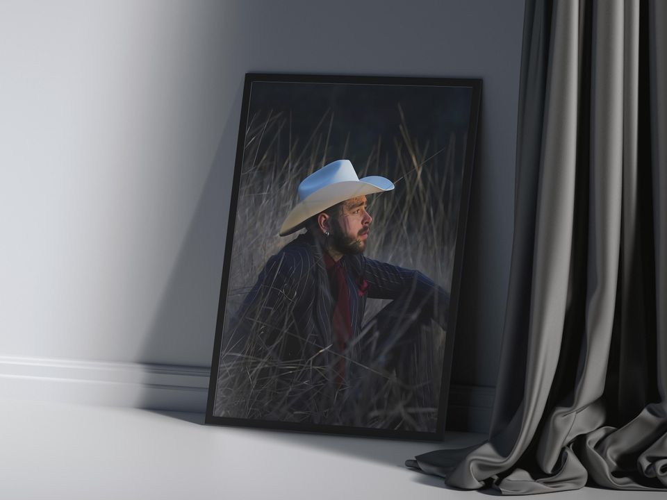 Post Malone Premium Matte Vertical Poster - Wall Art - Album Cover