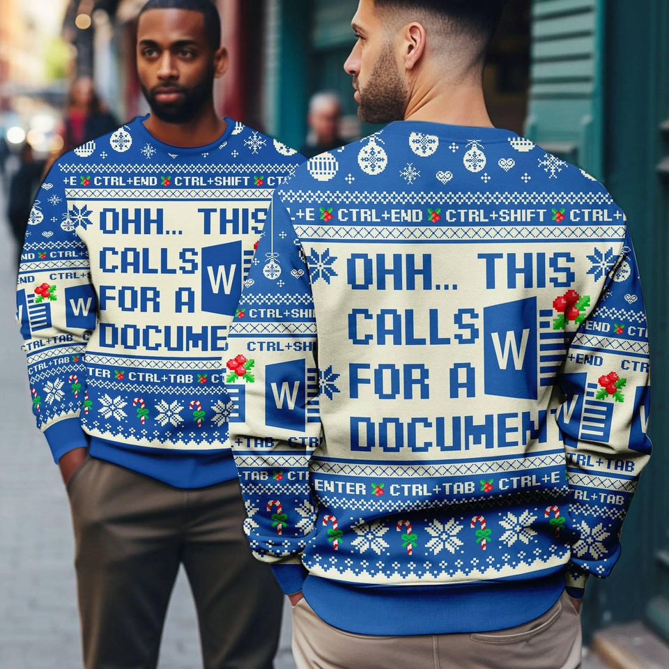Ohh This Calls For A Spreadsheet Ugly Sweater, Excel Freak In The Sheets Ugly Christmas