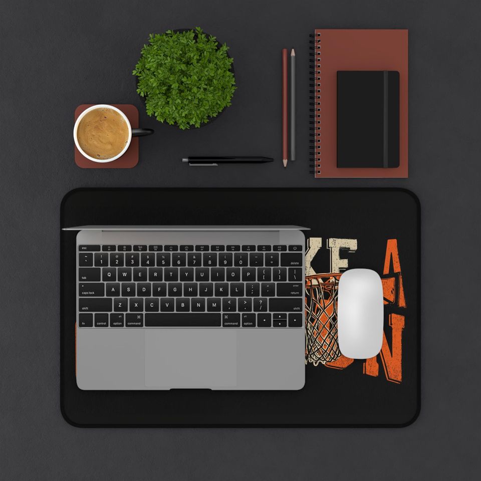 Basketball Mouse Pad: Shoot Like A Champion, Sports Lover Office Decor