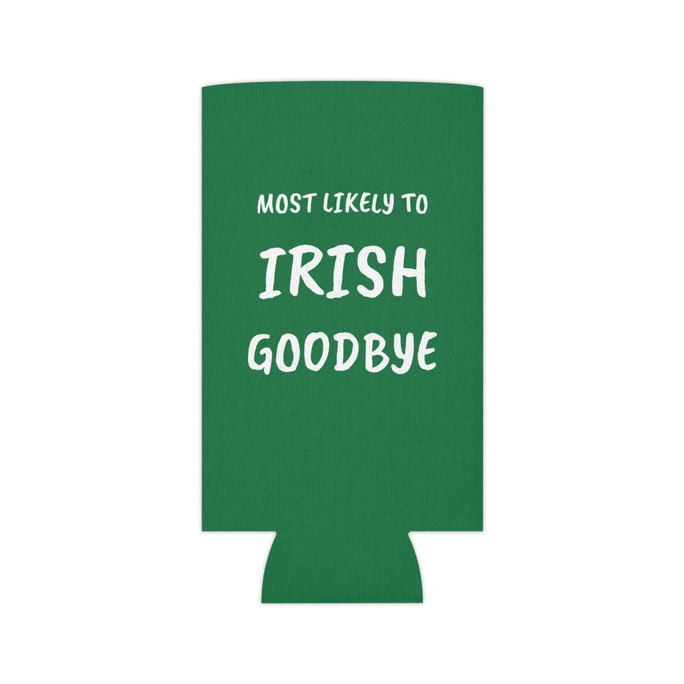 Irish Goodbye Can Cooler, St. Patrick's Day Gag Gift