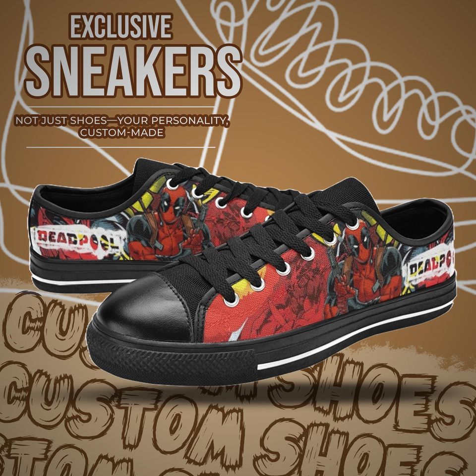 Deadpool Women's Low Top Shoe Sneakers