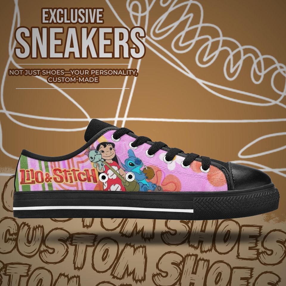Lilo And Stitch Women's Low Top Shoe Sneakers