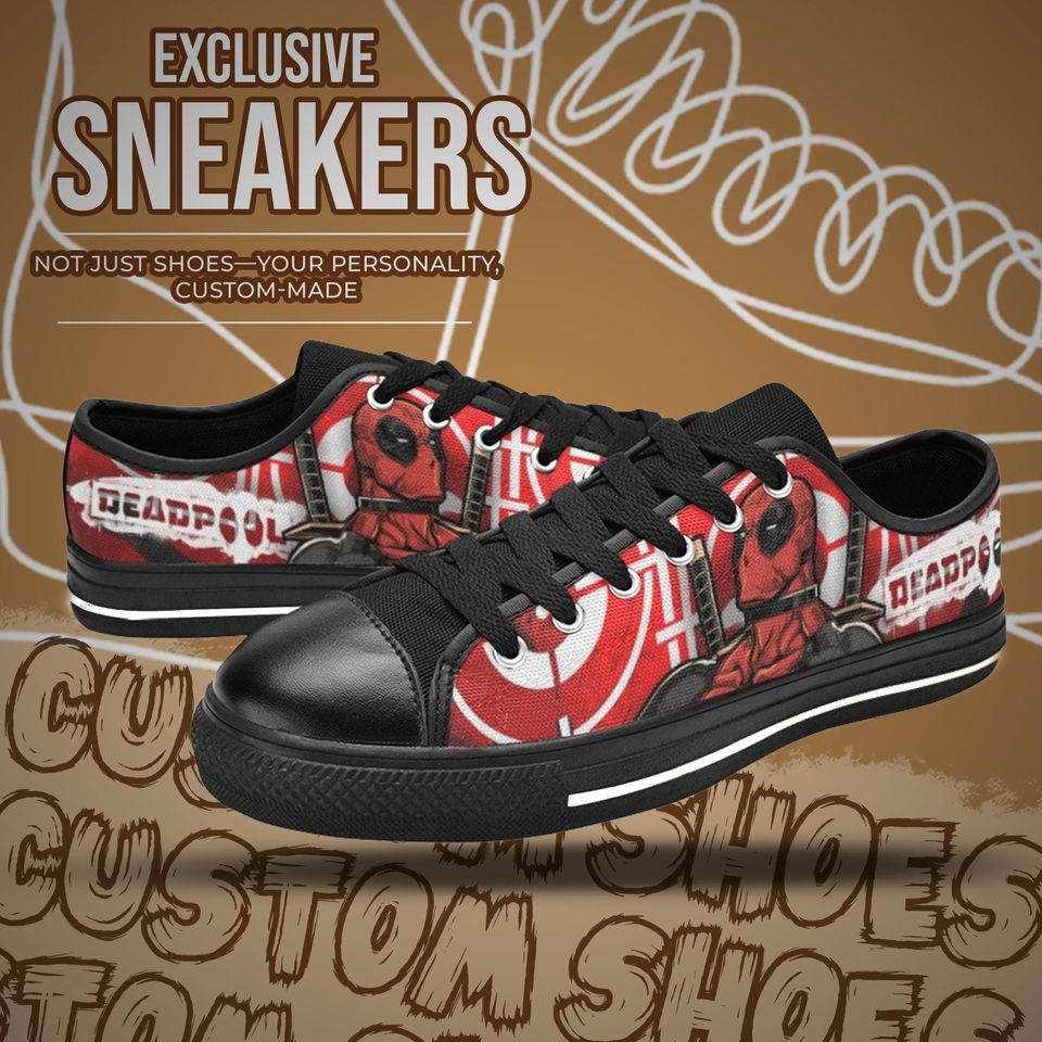Deadpool Women's Low Top Shoe Sneakers