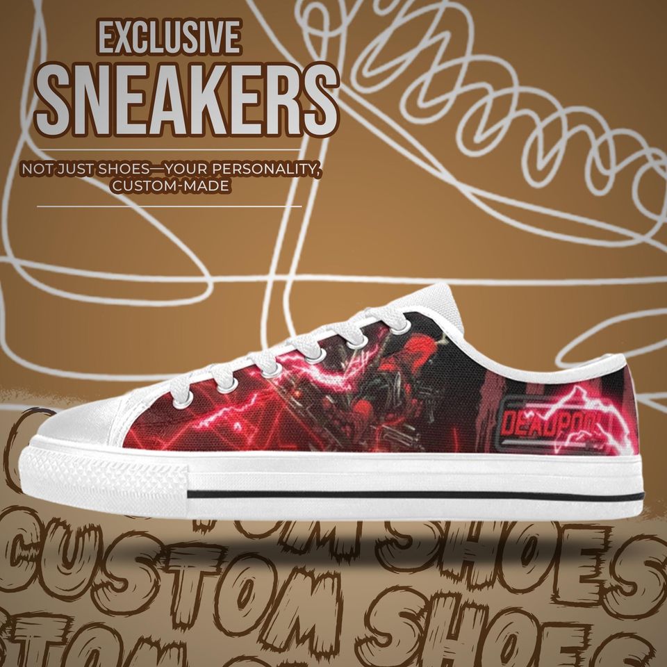 Deadpool Women's Low Top Shoe Sneakers