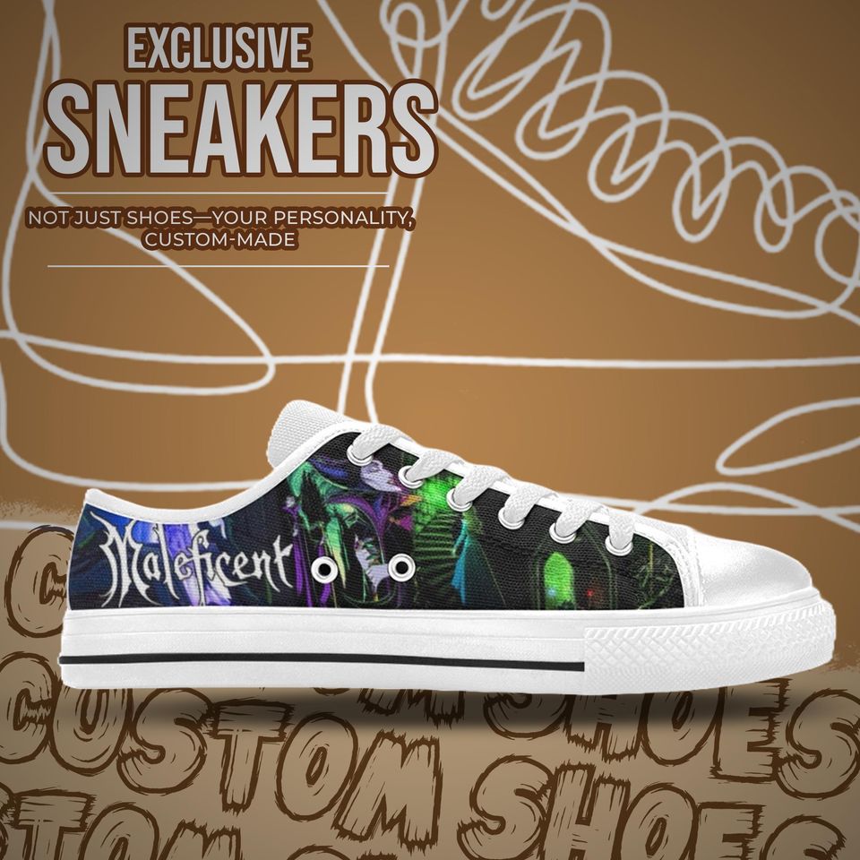 Maleficent Women's Low Top Shoe Sneakers