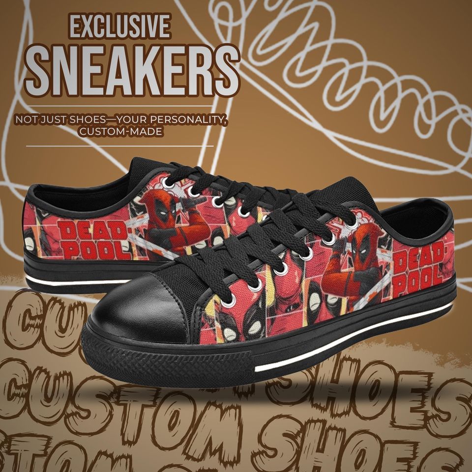 Deadpool Women's Low Top Shoe Sneakers