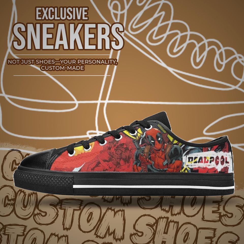 Deadpool Women's Low Top Shoe Sneakers