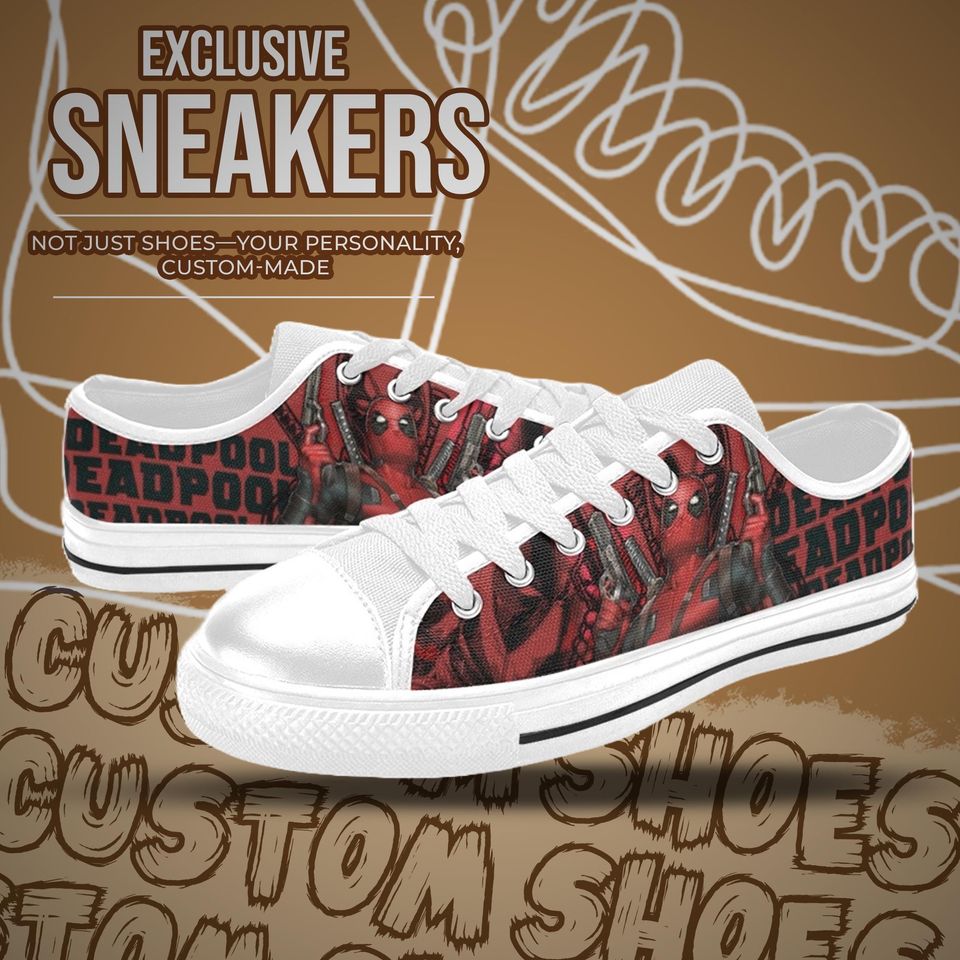 Deadpool Women's Low Top Shoe Sneakers