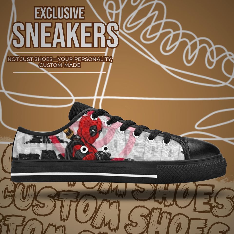 Deadpool Women's Low Top Shoe Sneakers