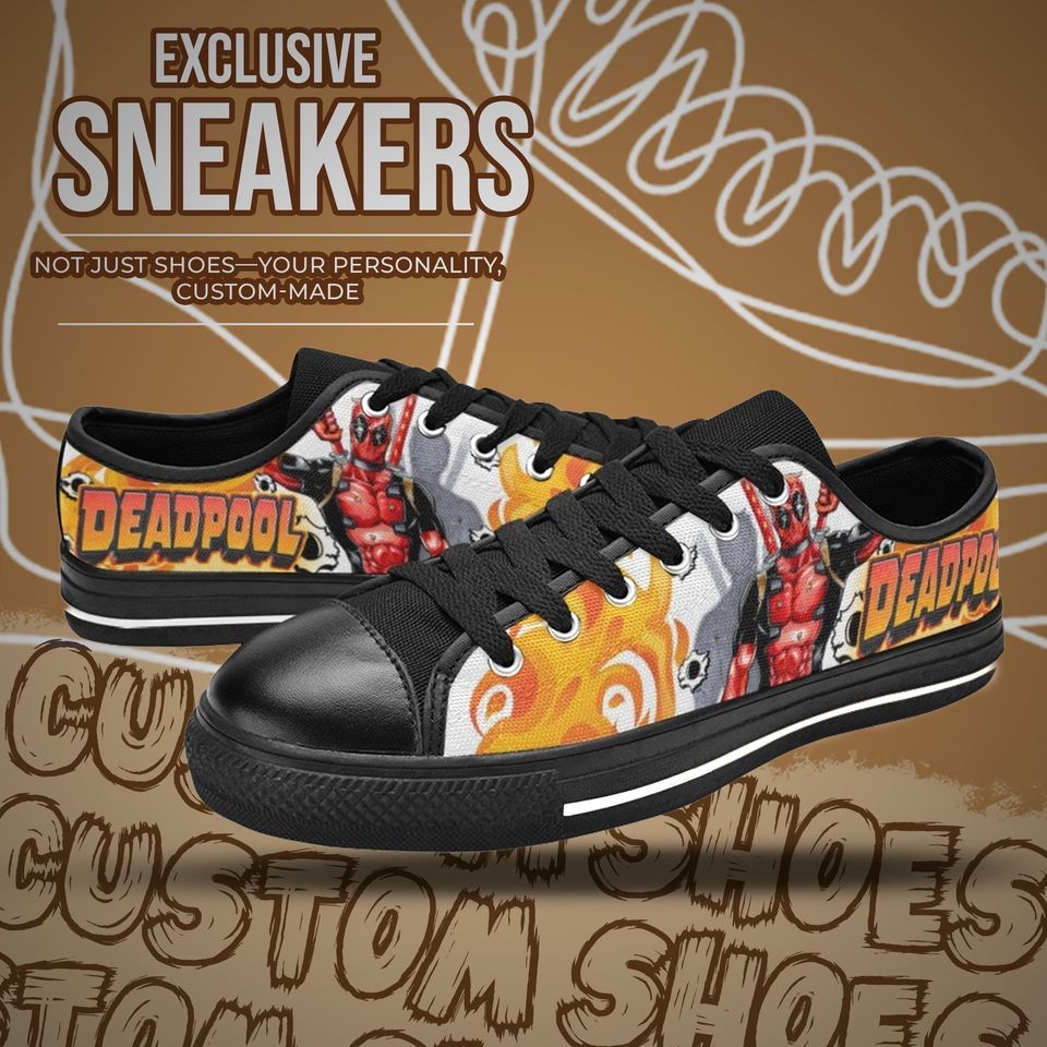 Deadpool Women's Low Top Shoe Sneakers