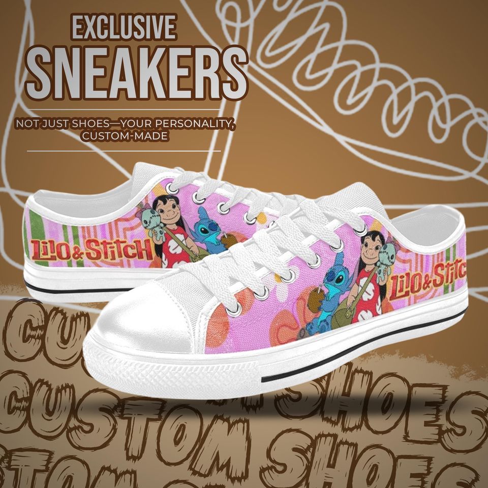 Lilo And Stitch Women's Low Top Shoe Sneakers
