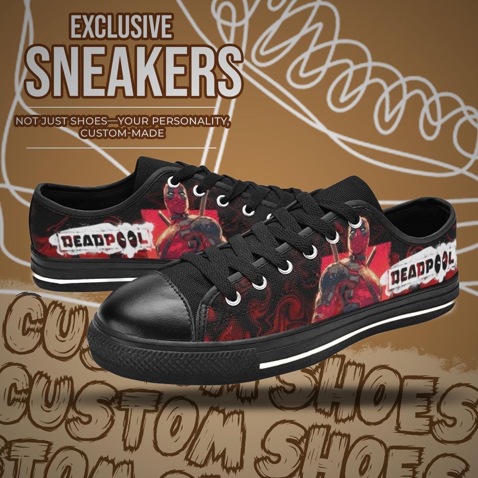 Deadpool Women's Low Top Shoe Sneakers