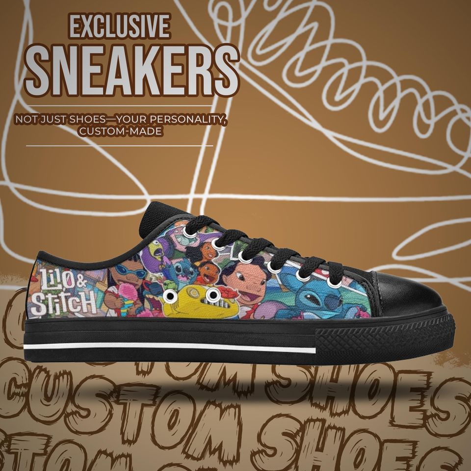 Lilo & Stitch Women's Low Top Shoe Sneakers