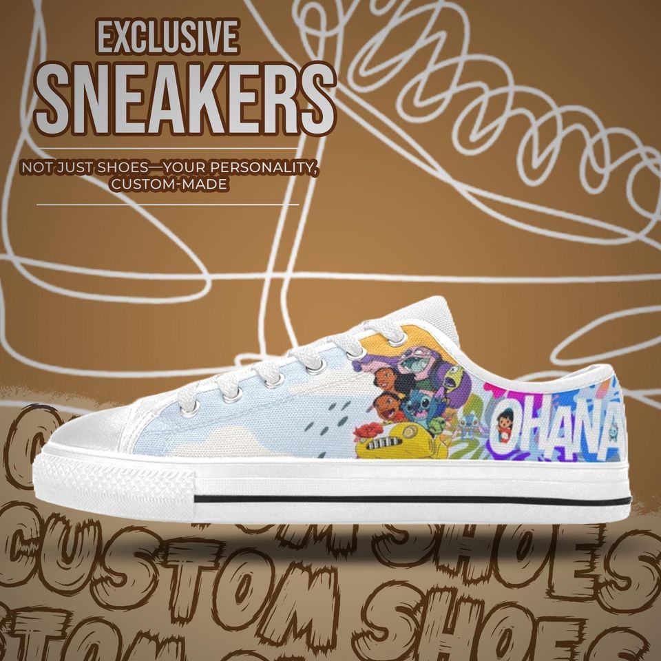 Lilo & Stitch Women's Low Top Shoe Sneakers