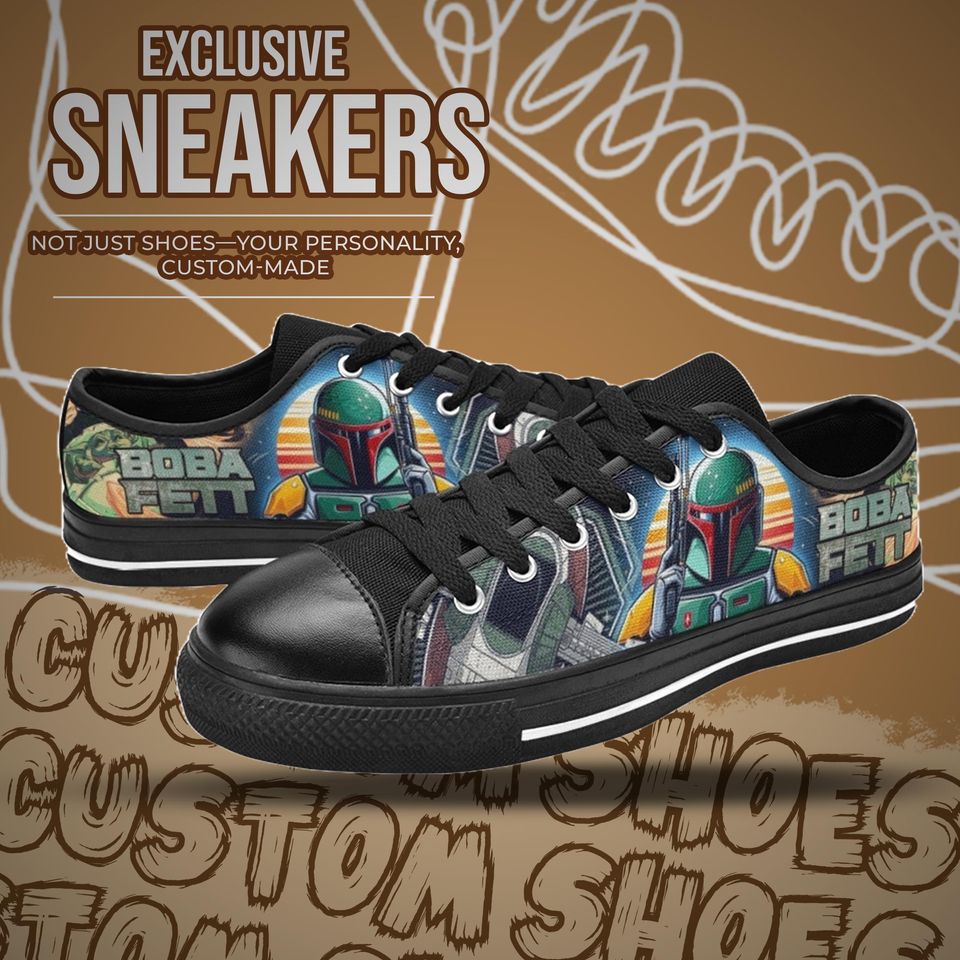 Boba Fett Women's Low Top Shoe Sneakers