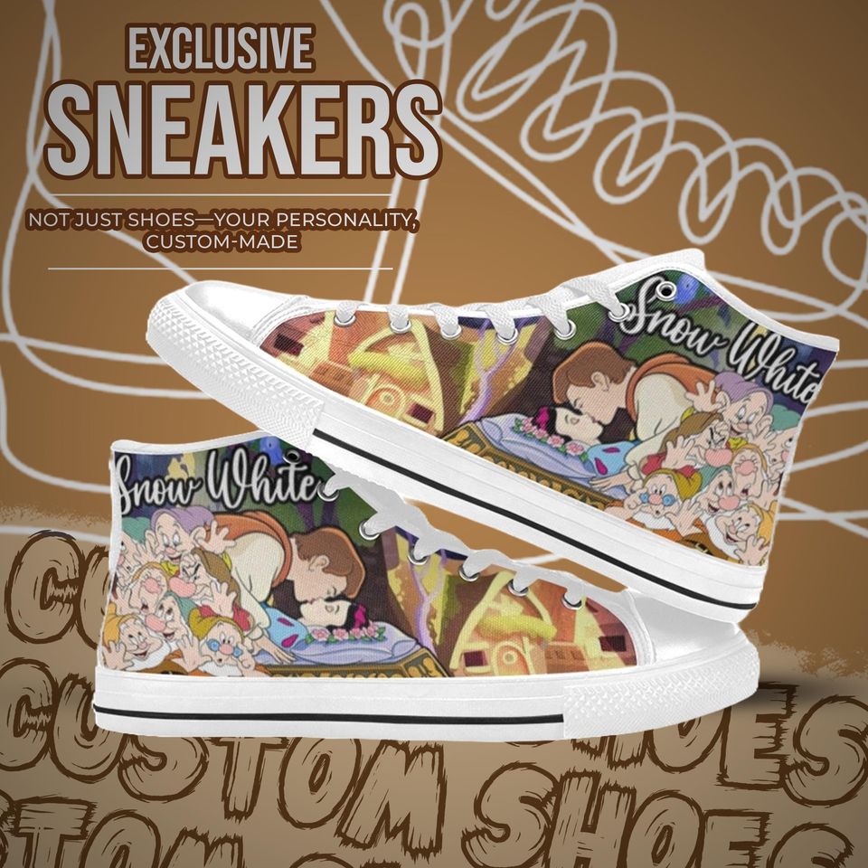 Snow White High Top Shoes