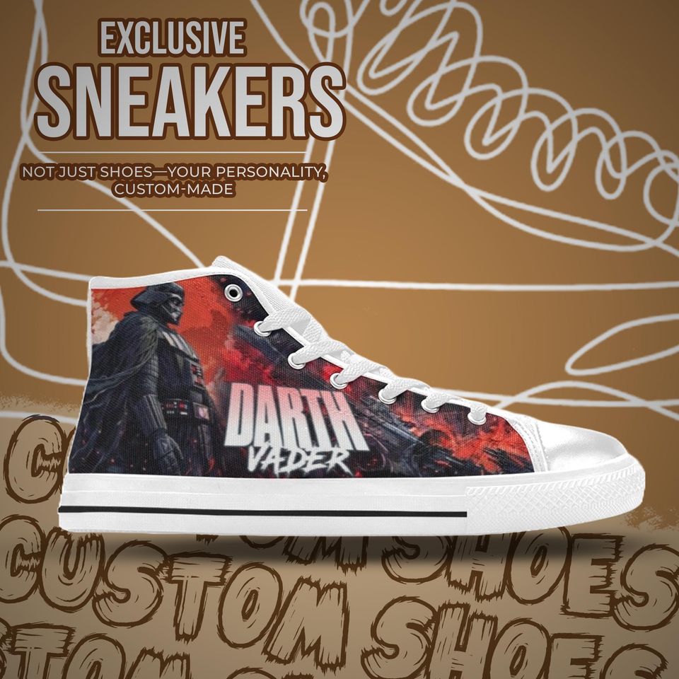 Darth Vader High Top Shoes