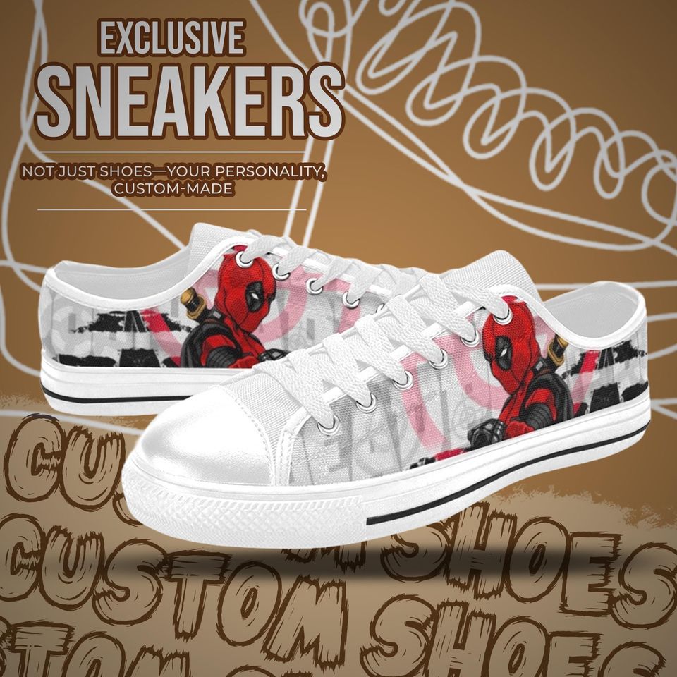 Deadpool Women's Low Top Shoe Sneakers