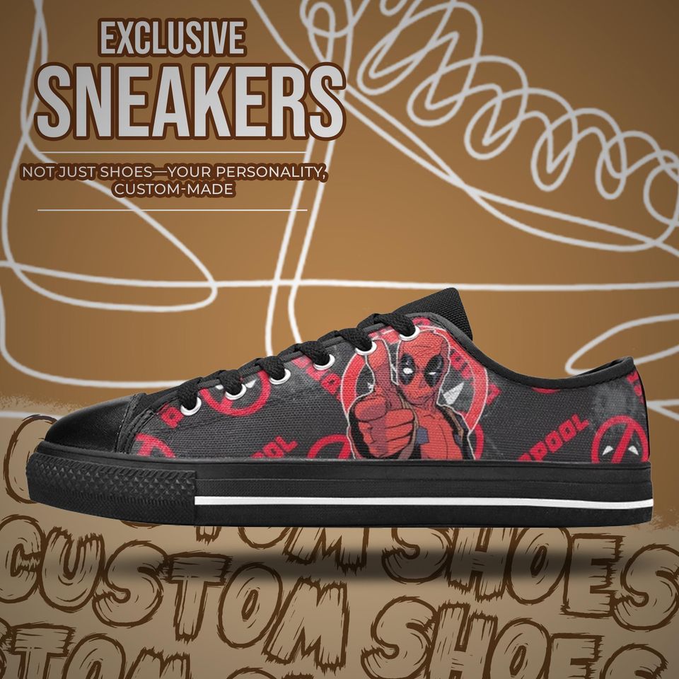 Deadpool Women's Low Top Shoe Sneakers