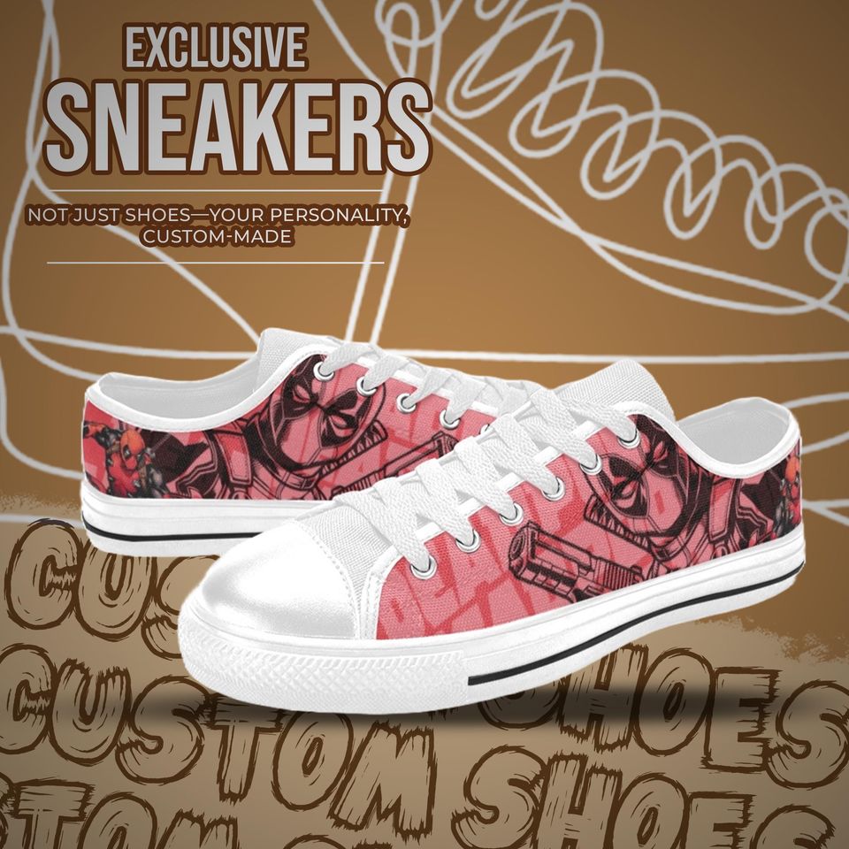 Deadpool Women's Low Top Shoe Sneakers
