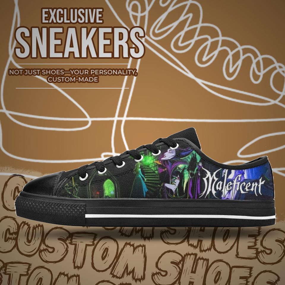 Maleficent Women's Low Top Shoe Sneakers