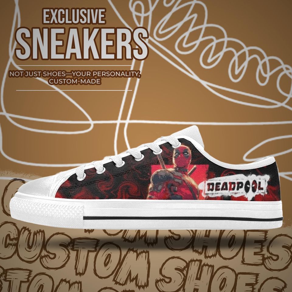 Deadpool Women's Low Top Shoe Sneakers