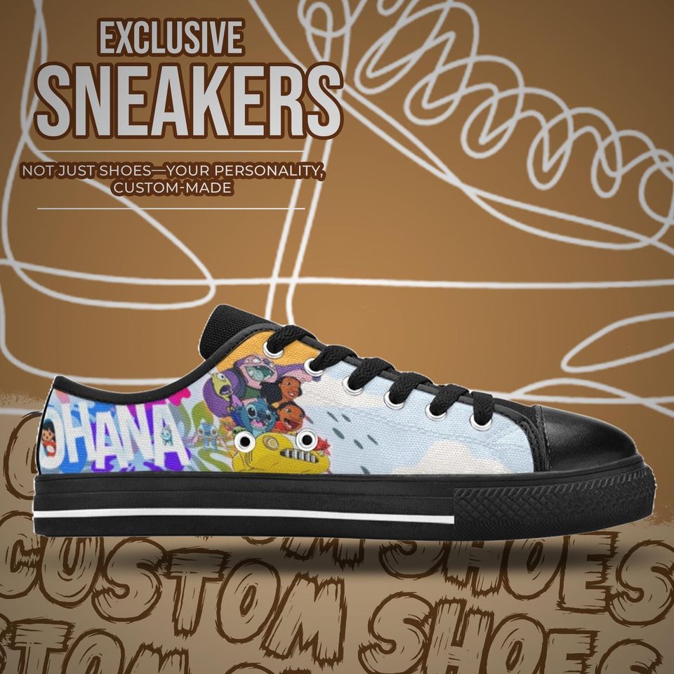 Lilo & Stitch Women's Low Top Shoe Sneakers