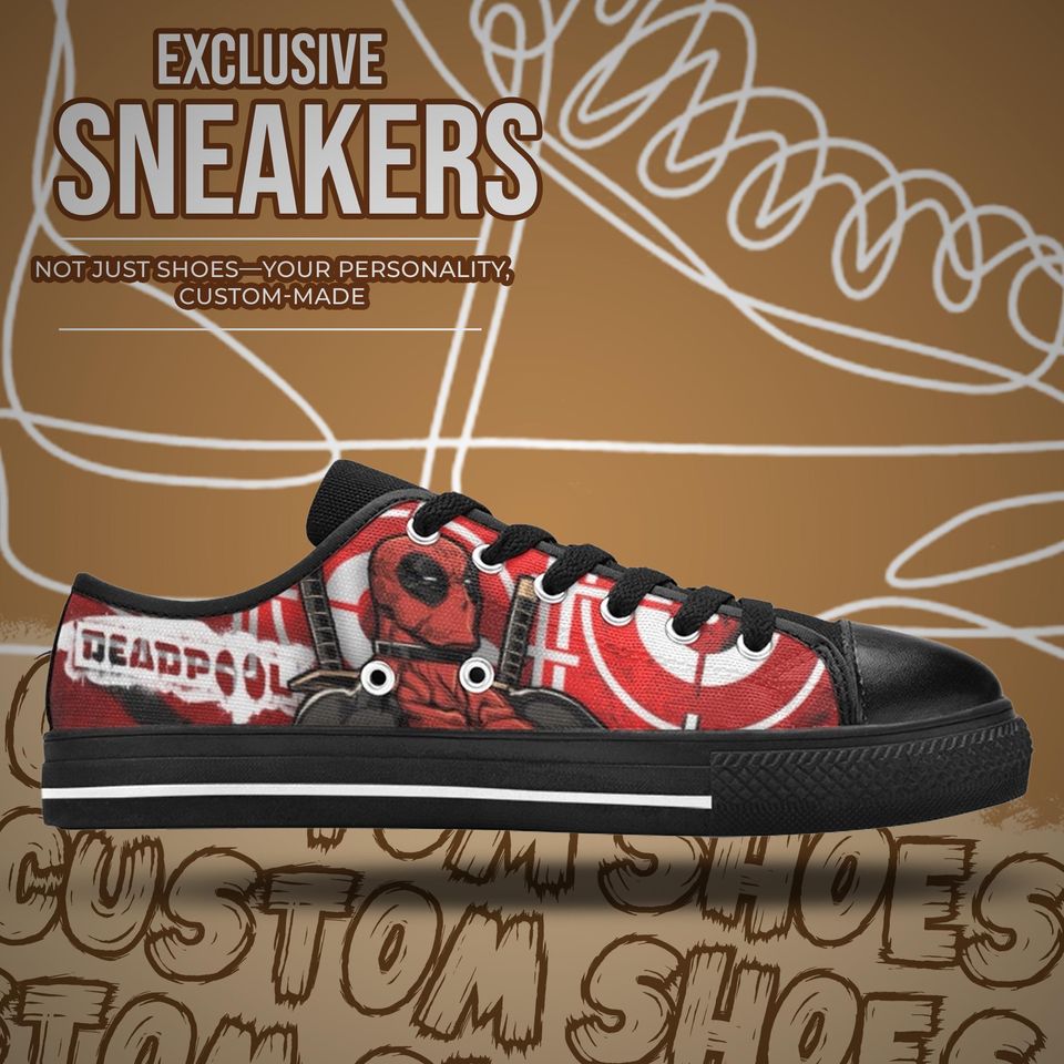 Deadpool Women's Low Top Shoe Sneakers
