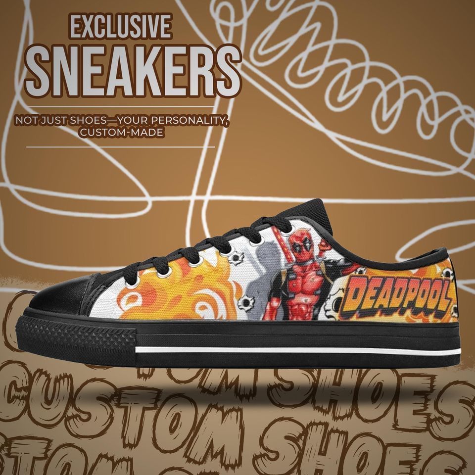 Deadpool Women's Low Top Shoe Sneakers